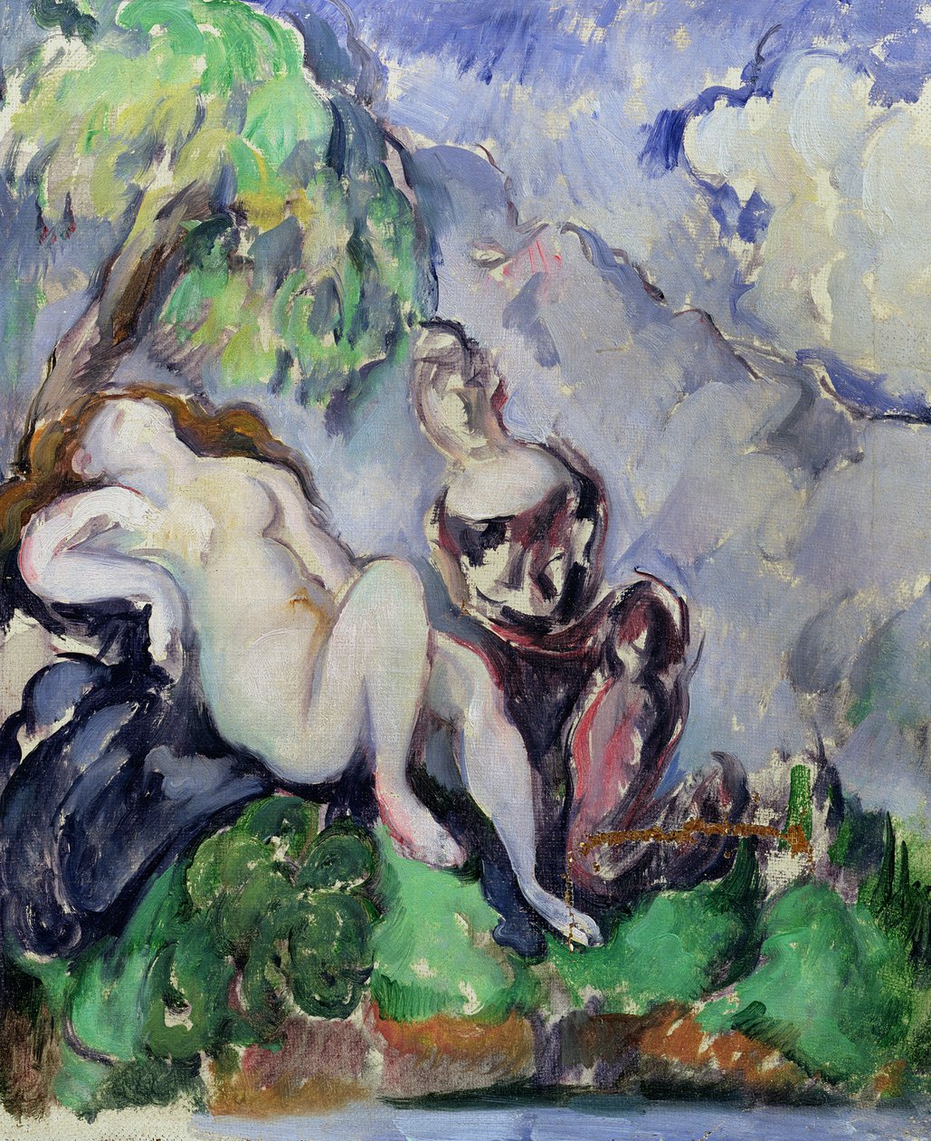 Batseba, ca 1880 av Paul Cézanne