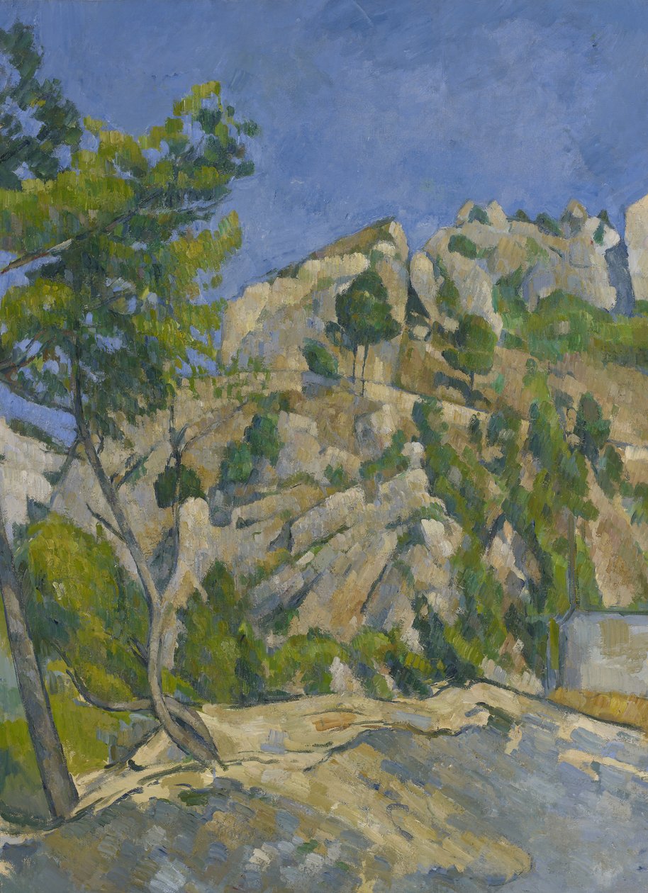 Botten av ravinen, ca 1879 av Paul Cézanne