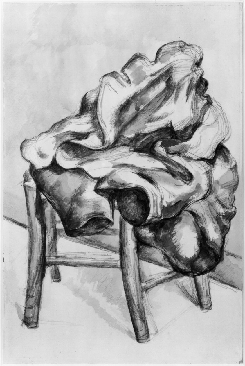 Ipu i luga o se Nofoa, 1980-1900 (penitala ma le wc fufulu pepa) salu av Paul Cézanne