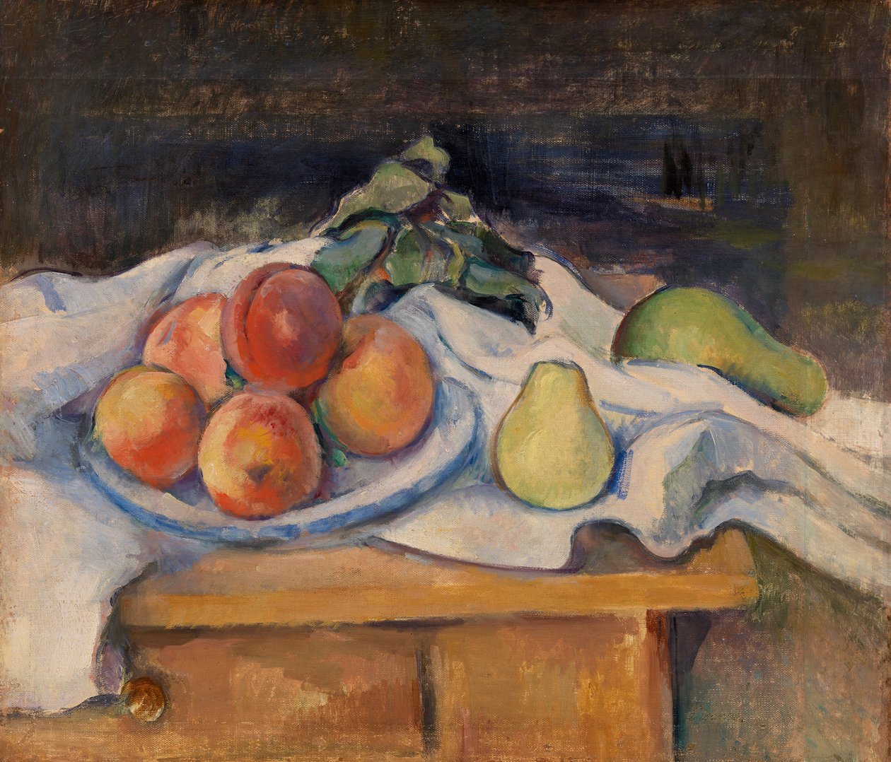 Frukt på ett bord, 1890-93 av Paul Cézanne