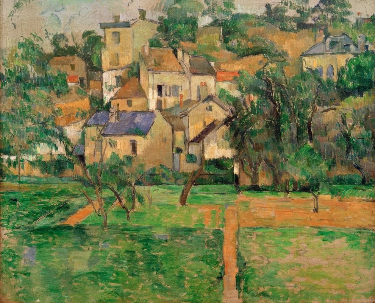 Hermitage, Pontoise av Paul Cézanne