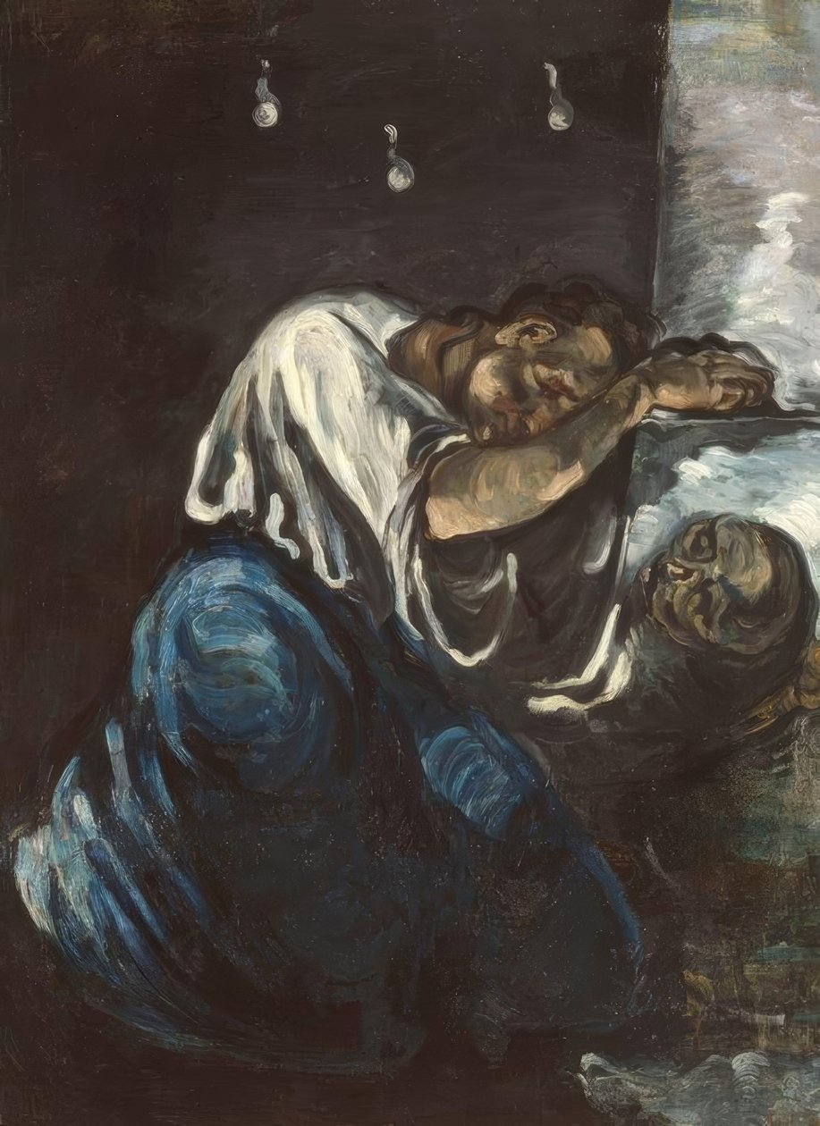 La Madeleine eller Smärtan av Paul Cézanne