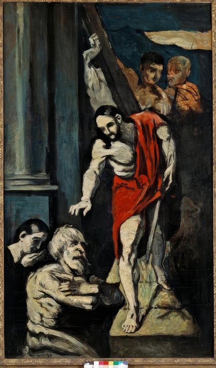 Kristus i Limbo av Paul Cézanne