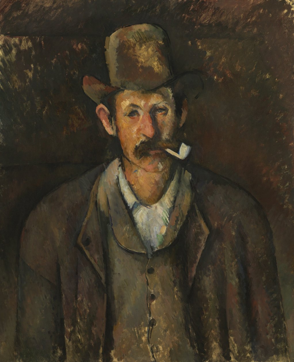 Man med ett rör, ca 1892-95 av Paul Cézanne