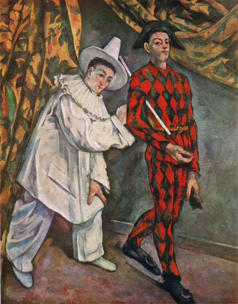Mardi gras  av Paul Cézanne