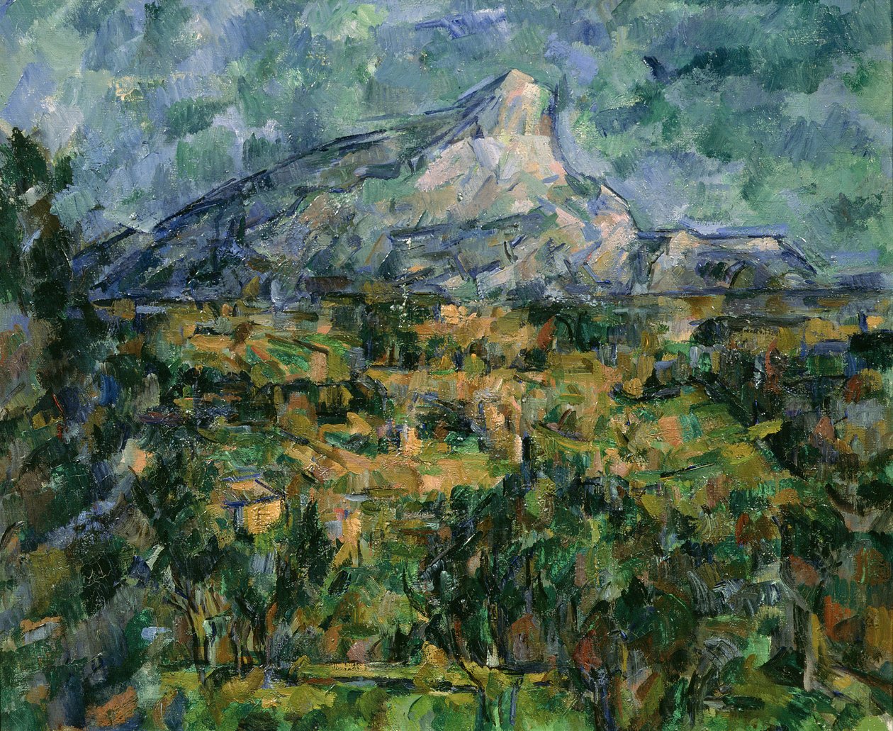 Mont Sainte-Victoire, 1904-05 av Paul Cézanne
