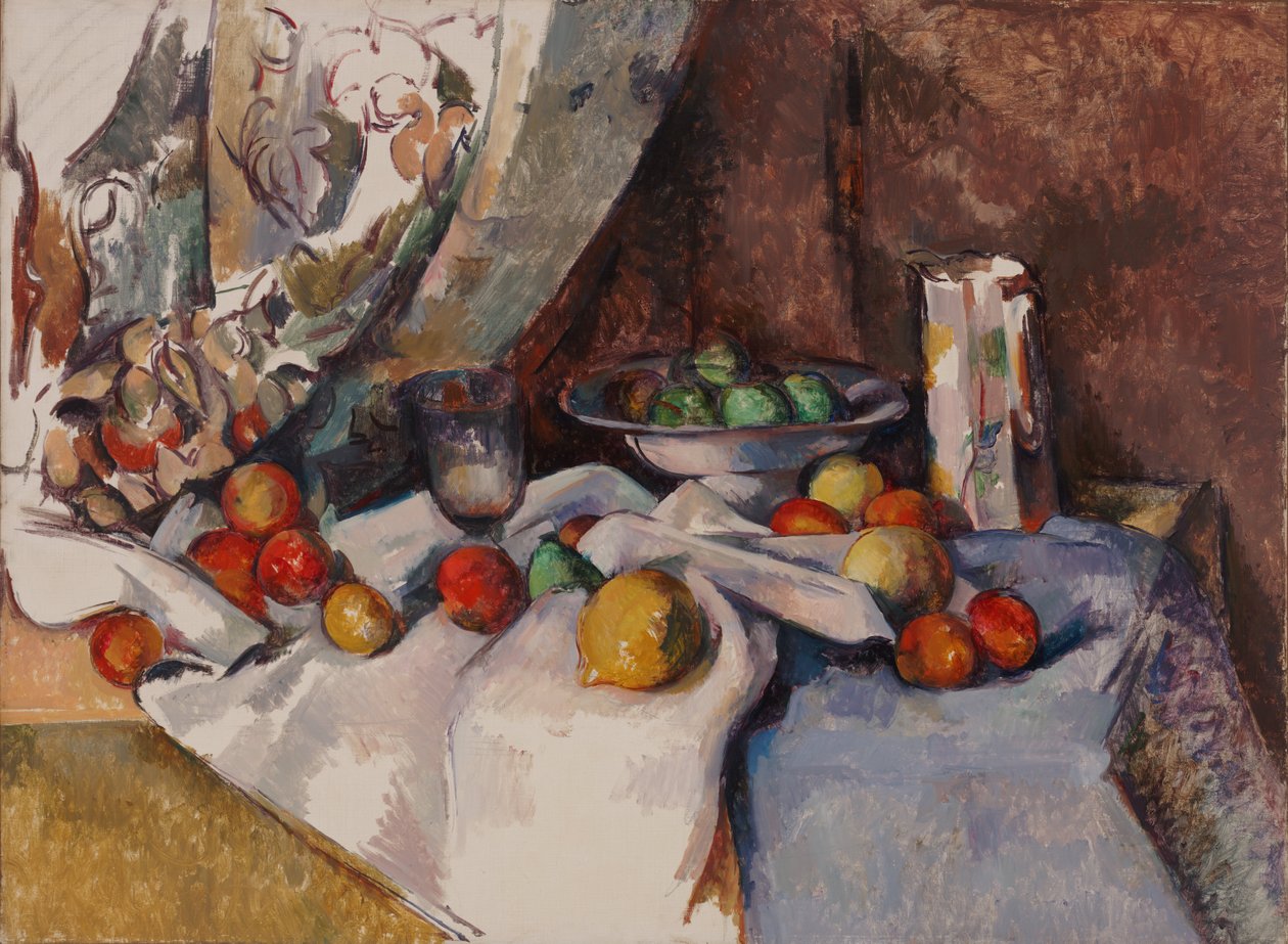 Fortfarande liv av Paul Cézanne
