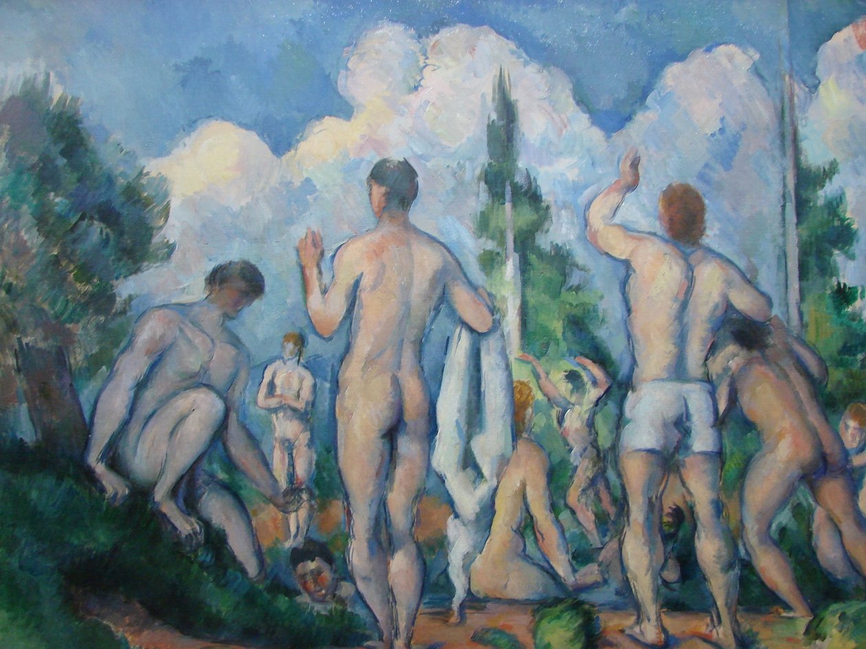 Peinture exposée  av Paul Cézanne