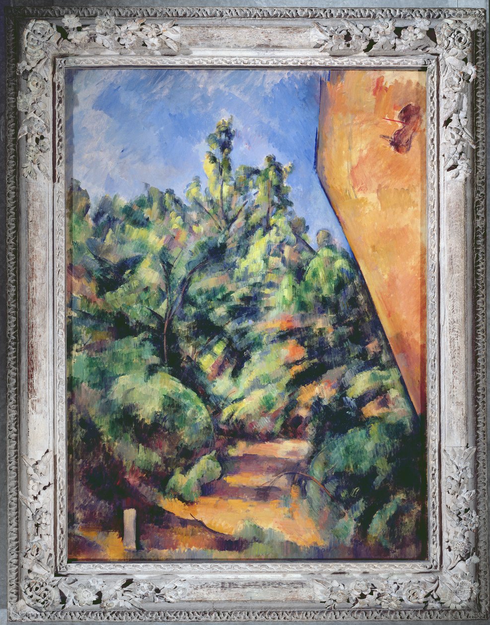 Red rock, ca 1895 (se även 869805) av Paul Cézanne