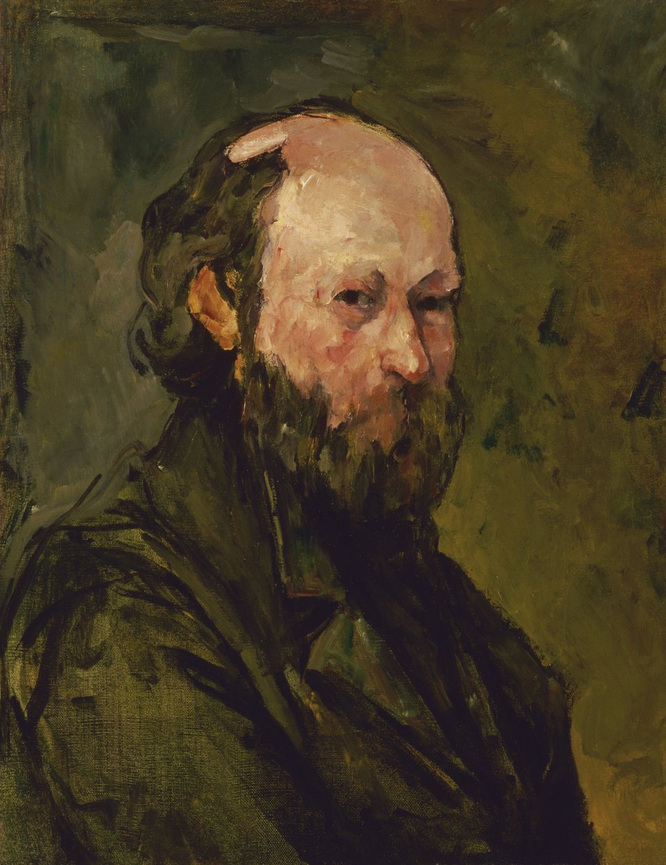 Självporträtt av Paul Cézanne