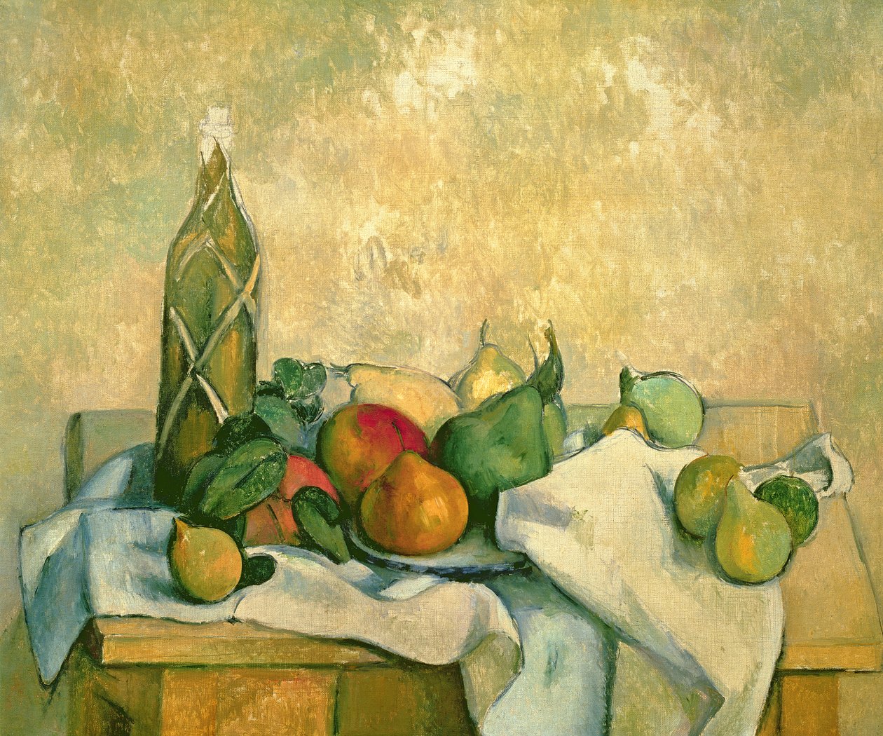 Stilleben med flaska likör, 1888-90 av Paul Cézanne