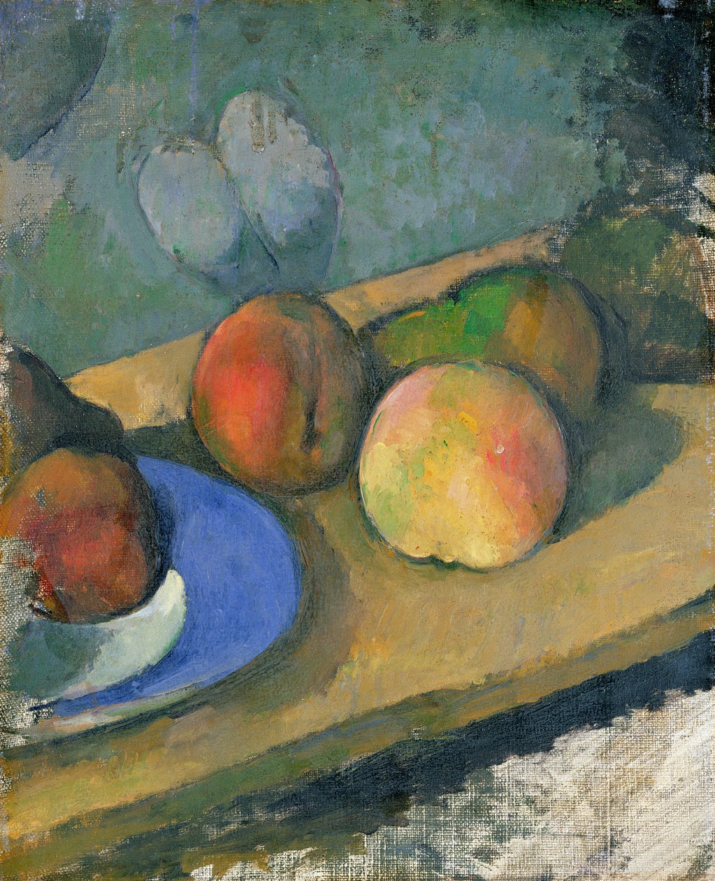 Den blå tallriken, 1879-82 av Paul Cézanne