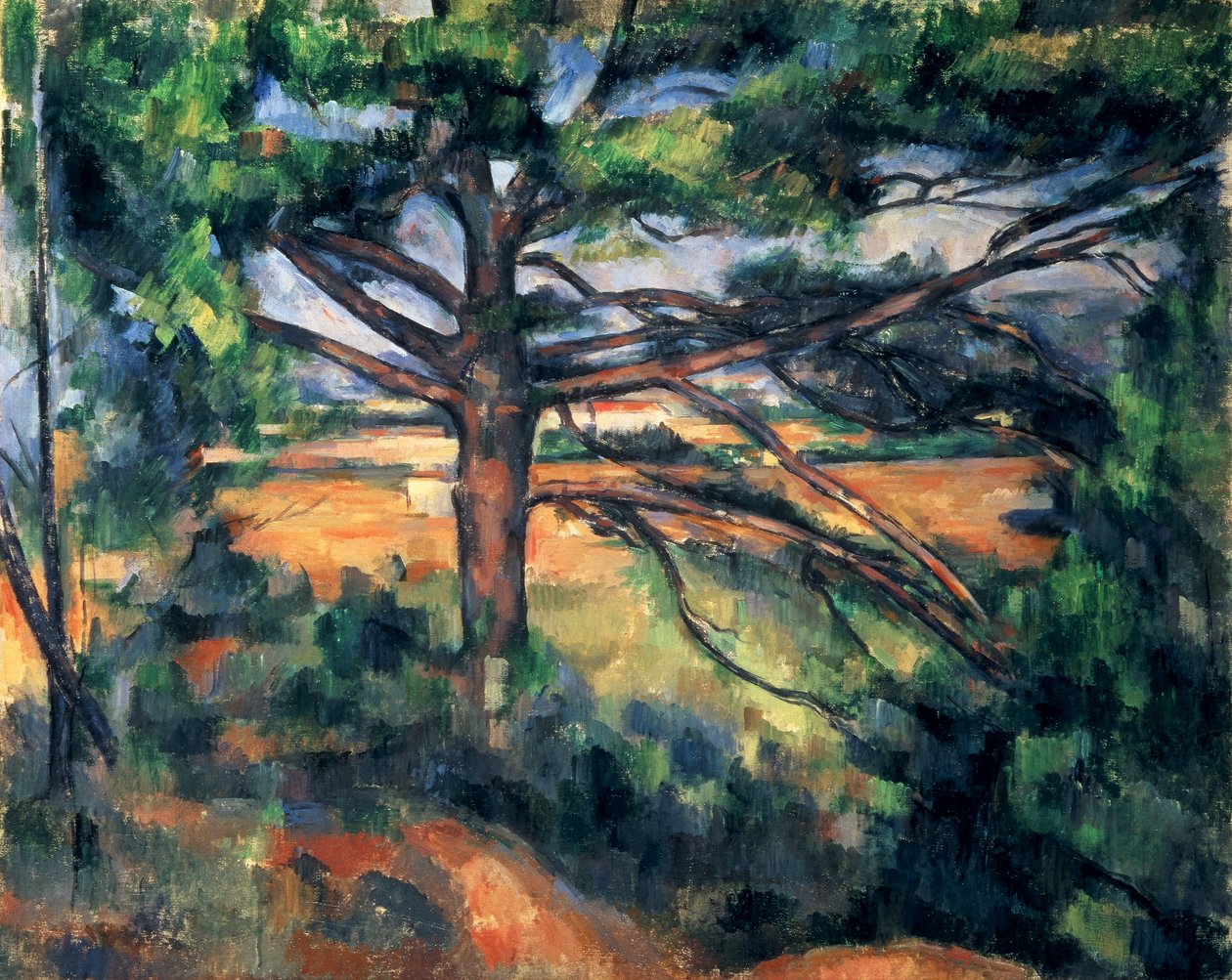 Den stora tallen, 1895-97 av Paul Cézanne