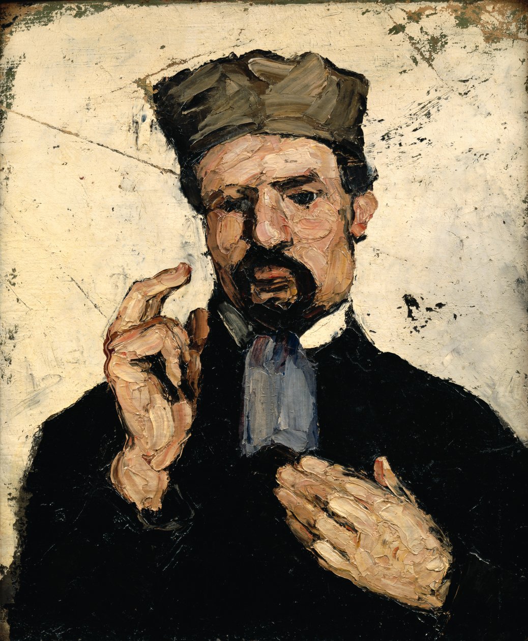Farbror Dominique som advokat, 1866 av Paul Cézanne