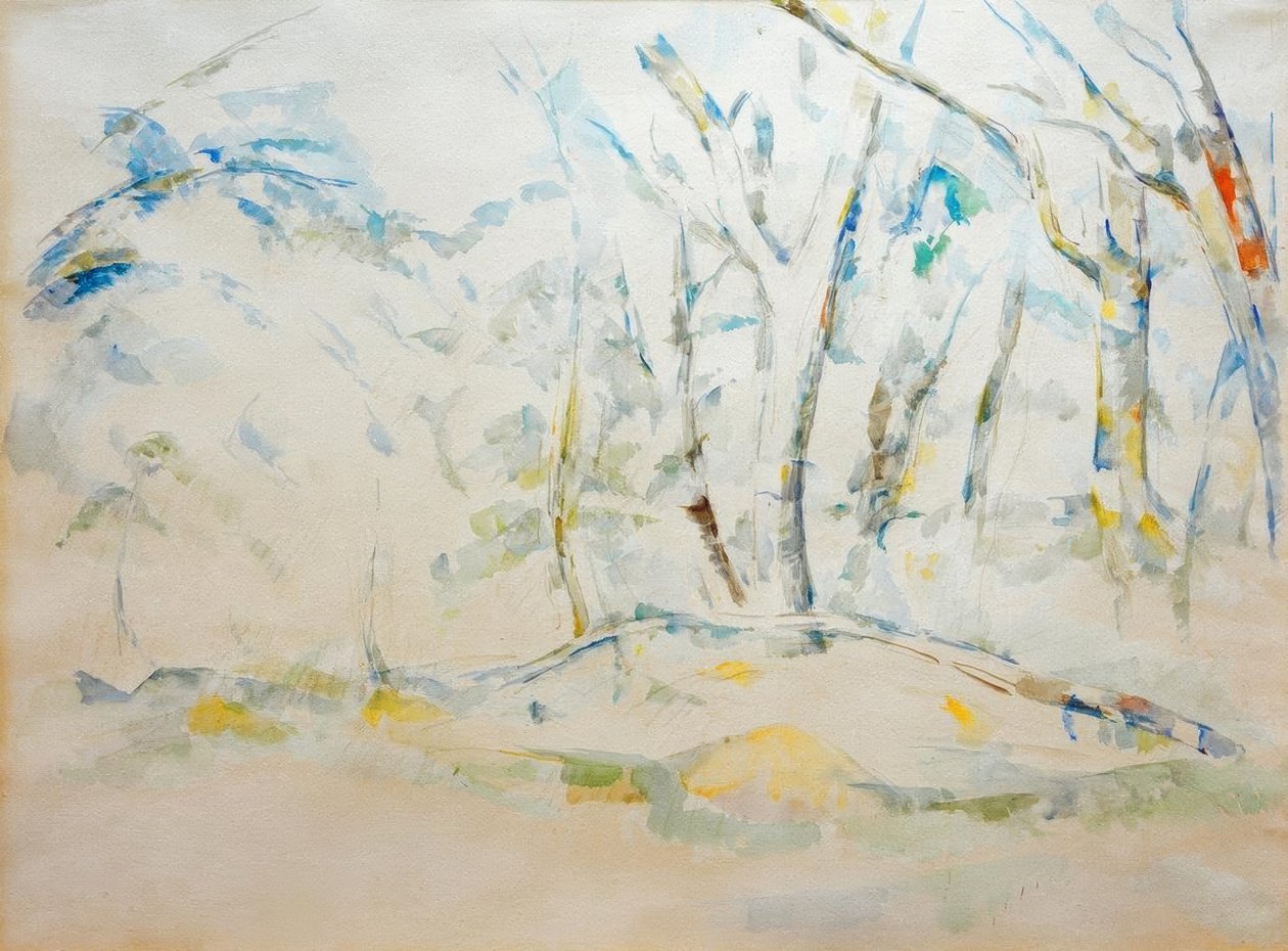 Underwood av Paul Cézanne