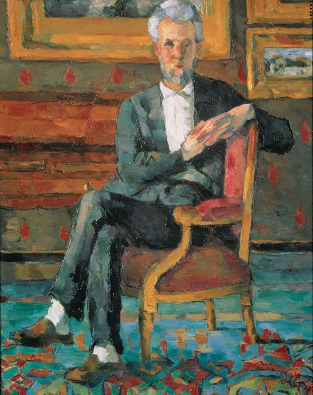 Victor Chocquet Seated  av Paul Cézanne