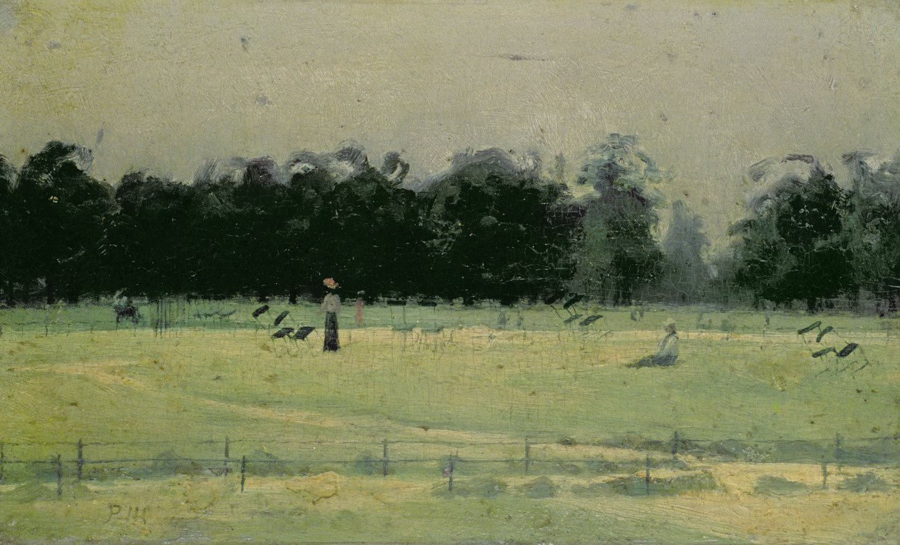 Kensington Gardens, nära Queens-statyn av Paul Fordyce Maitland