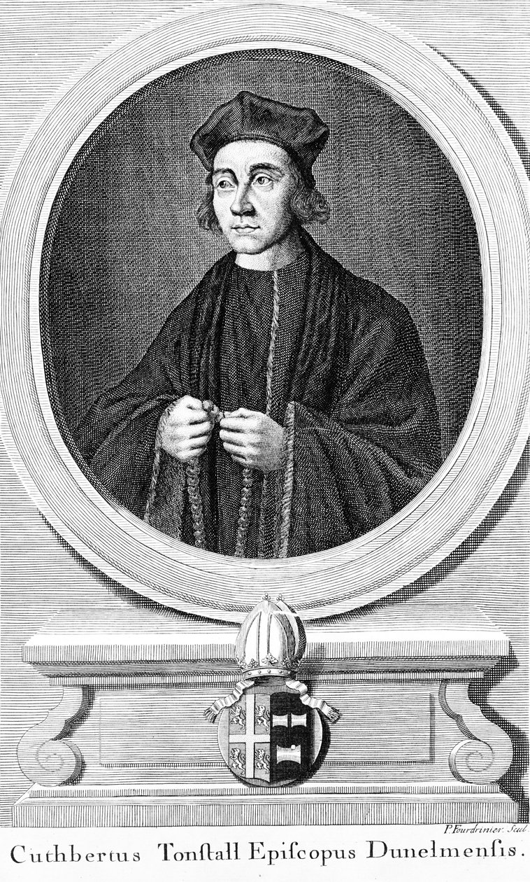 Cuthbert Tunstall, biskop av Durham av Paul Fourdrinier