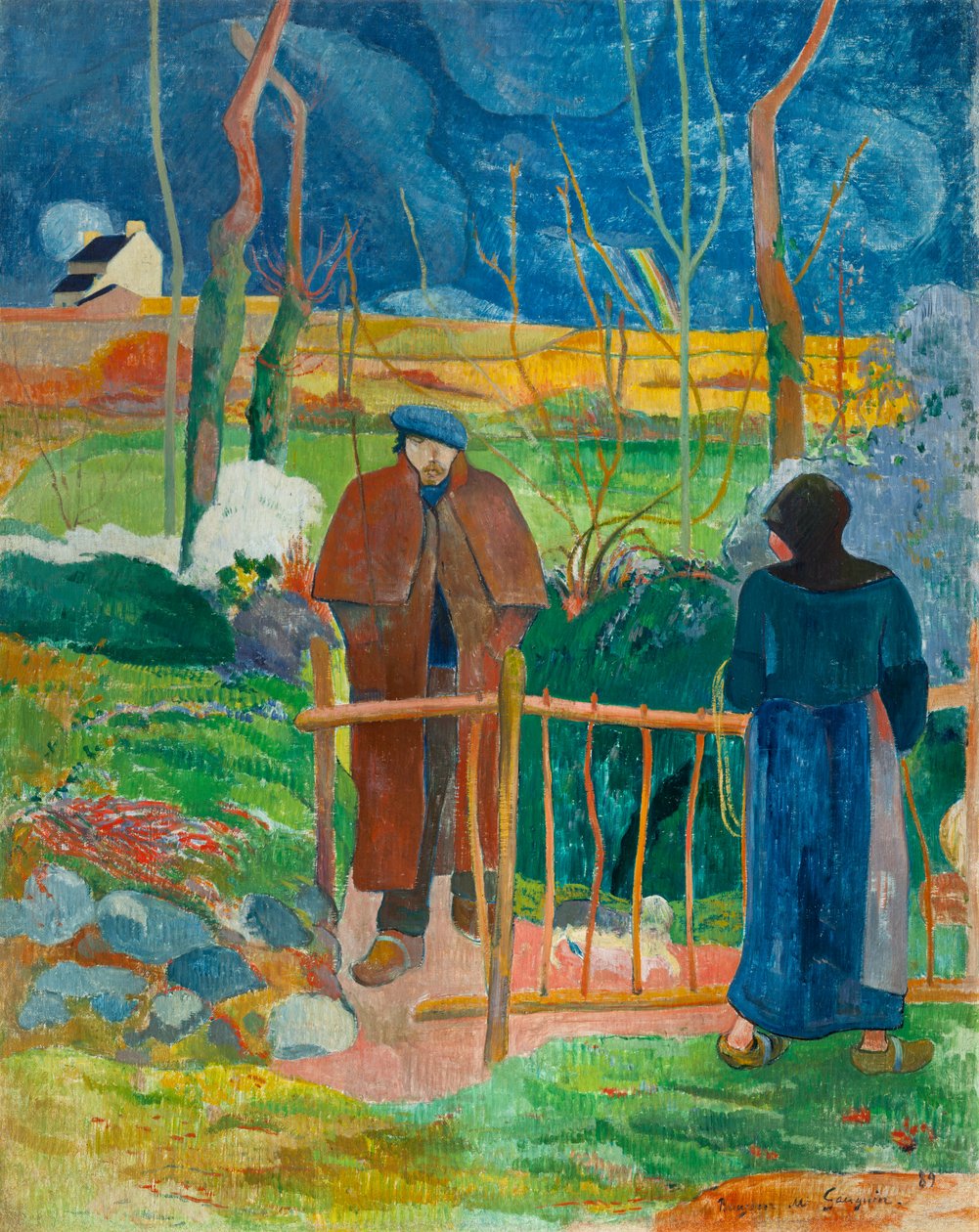 Hej, Monsieur Gauguin, 1889 av Paul Gauguin