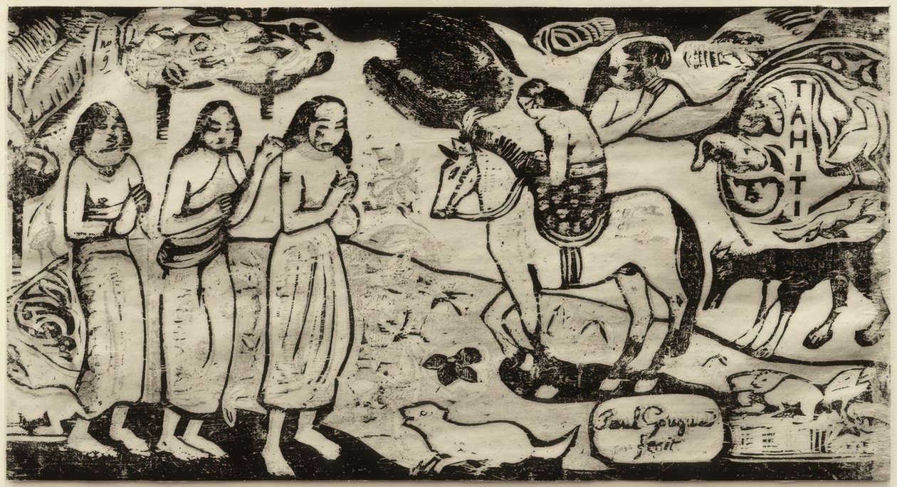 Byte av bostad av Paul Gauguin