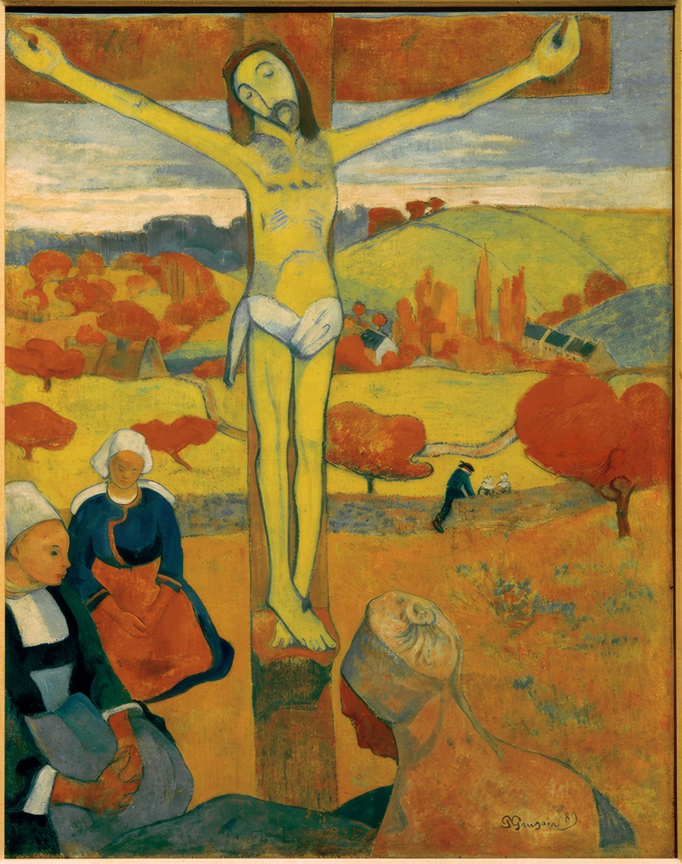 Den korsfäste Kristus eller den gule Kristus av Paul Gauguin