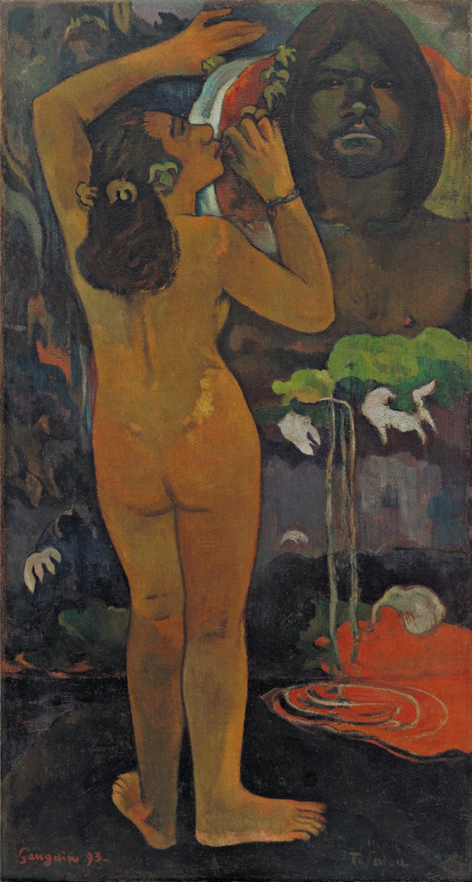 Hina Tefatou av Paul Gauguin