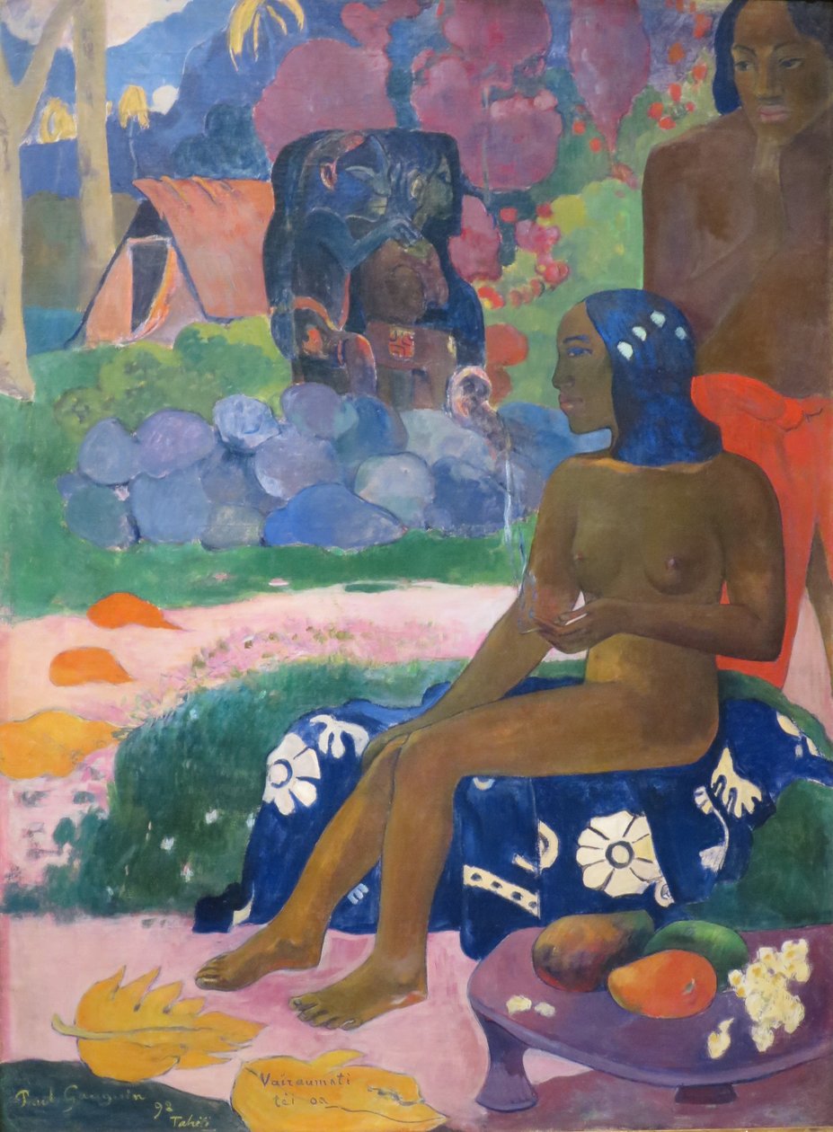 Ihr Name ist Vairaumati av Paul Gauguin