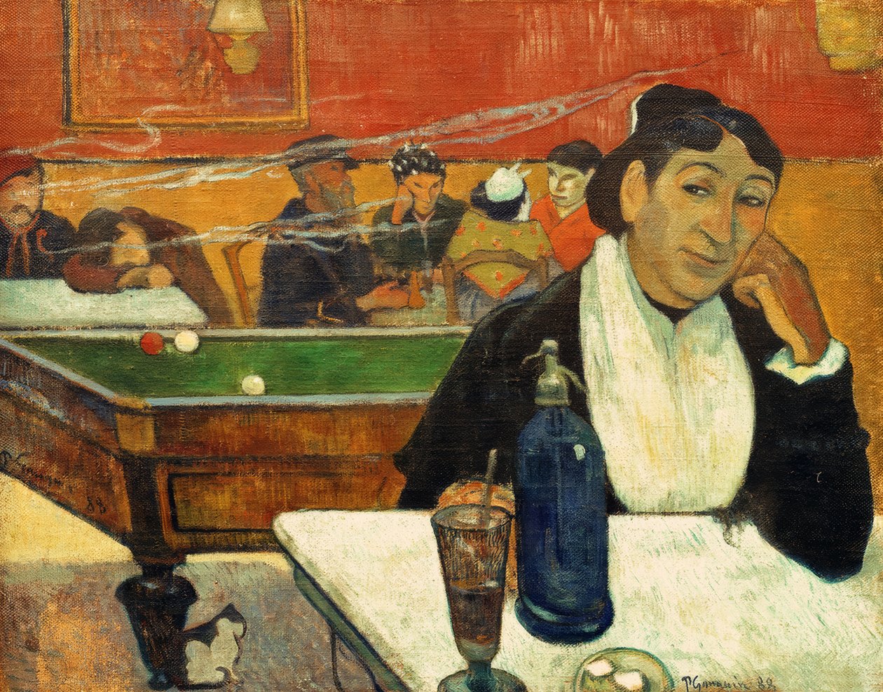 I caféet av Paul Gauguin