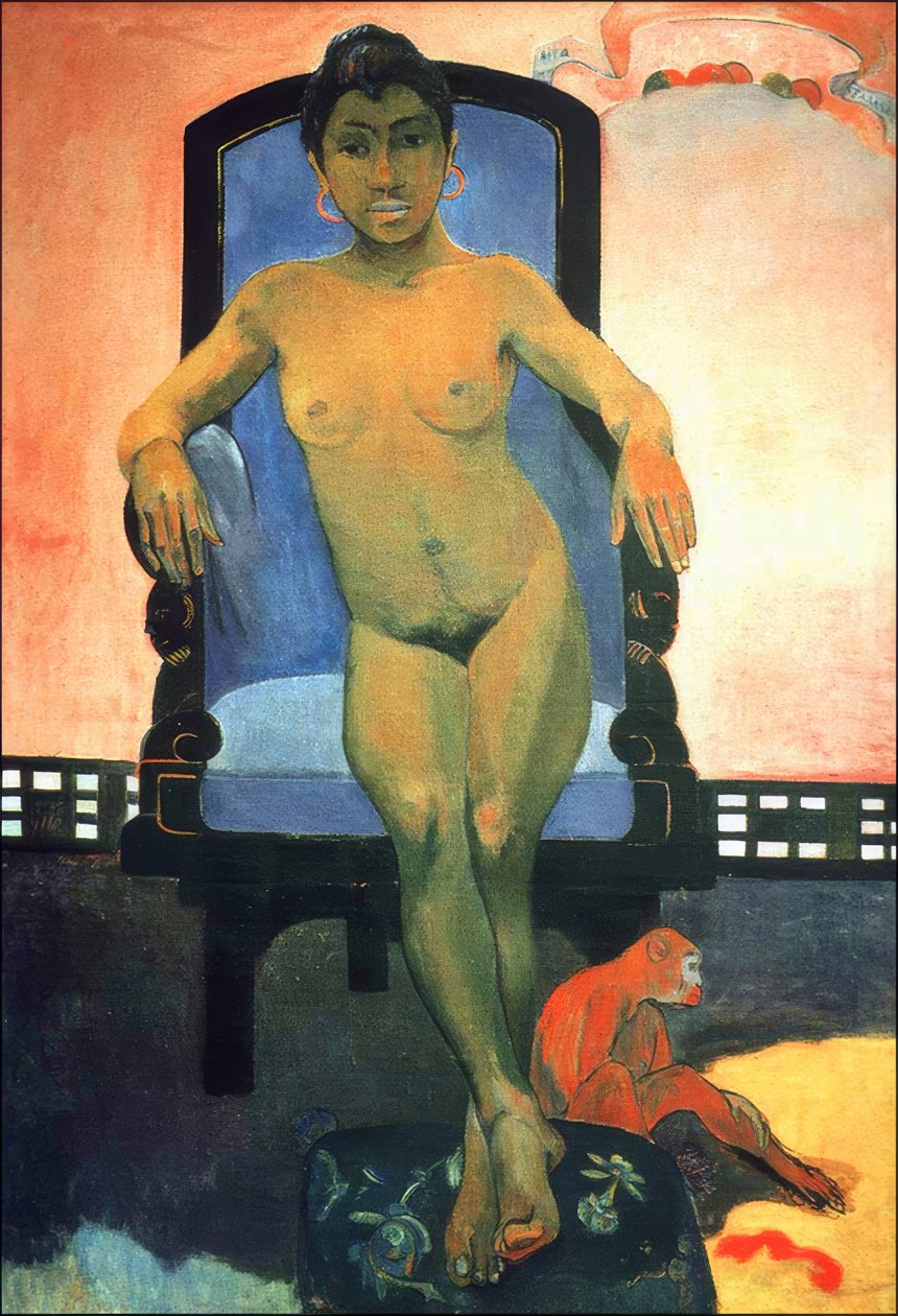 Indonesien: Annah javanen, Paul Gauguin (1893) av Paul Gauguin