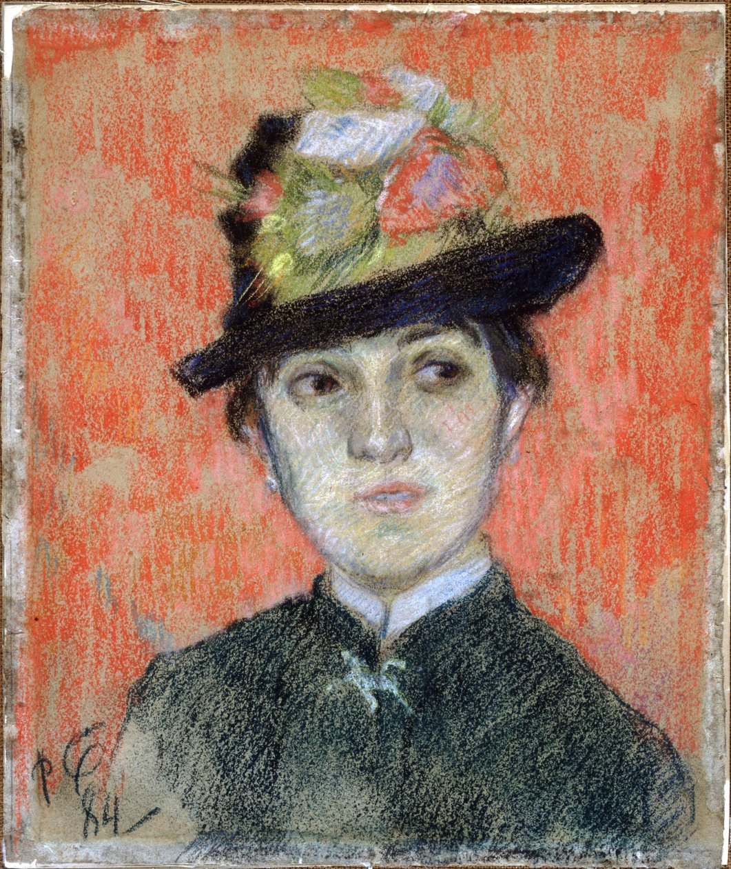 Portrait of Mademoiselle Manthey, 1884  av Paul Gauguin