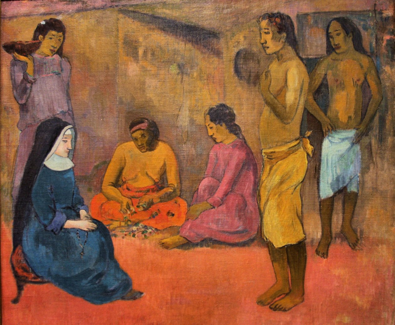 Sister of Charity av Paul Gauguin