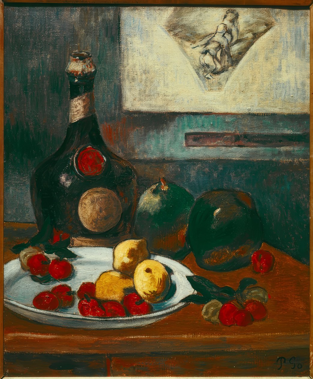 Stilleben av Paul Gauguin