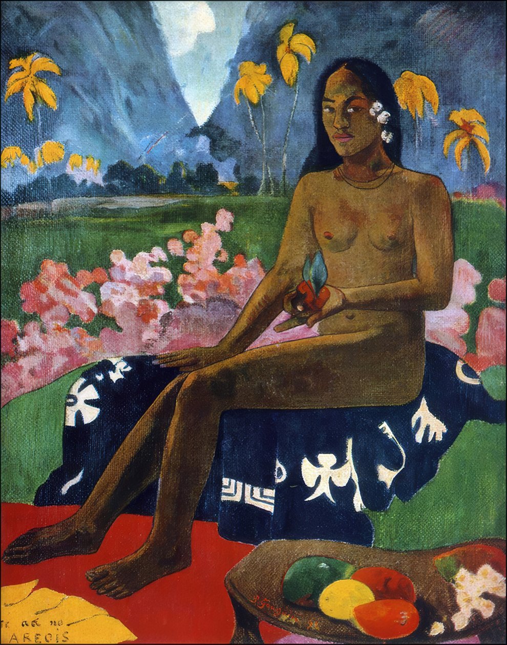 Tahiti: Te Aa No Areois (Areois frö), Paul Gauguin (1892) av Paul Gauguin
