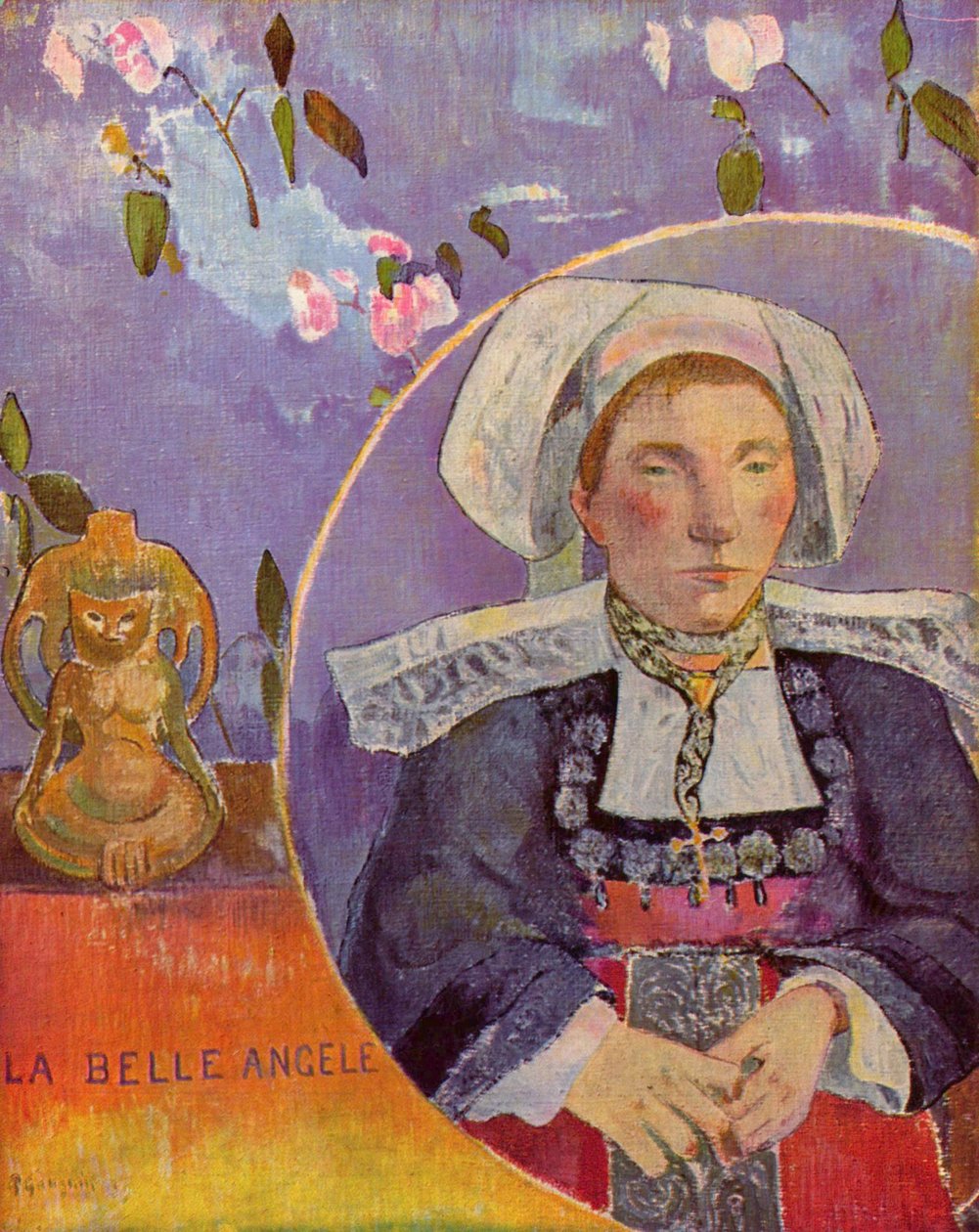Den vackra Angèle av Paul Gauguin