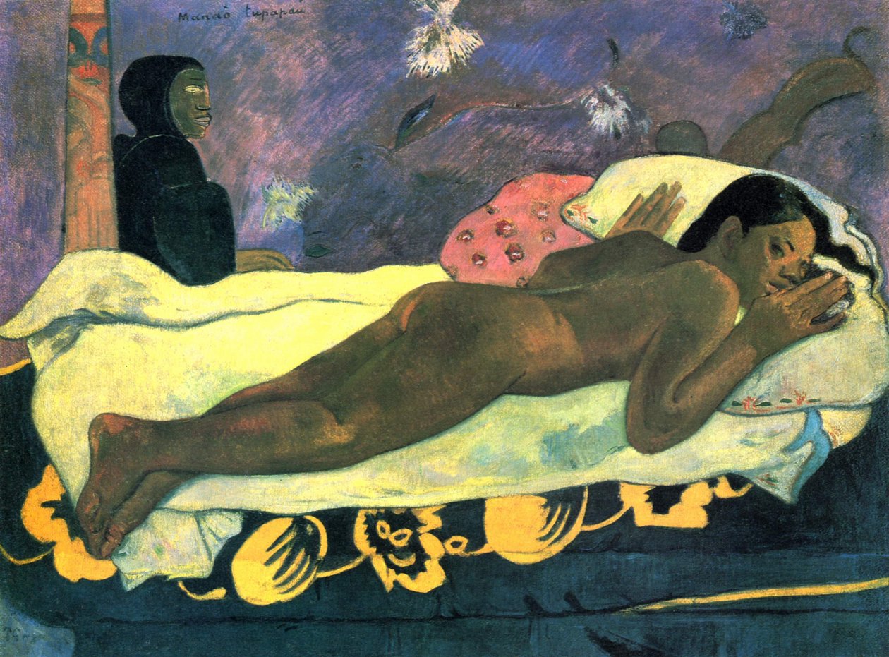 The Spirit of the Dead Keeps Watch av Paul Gauguin