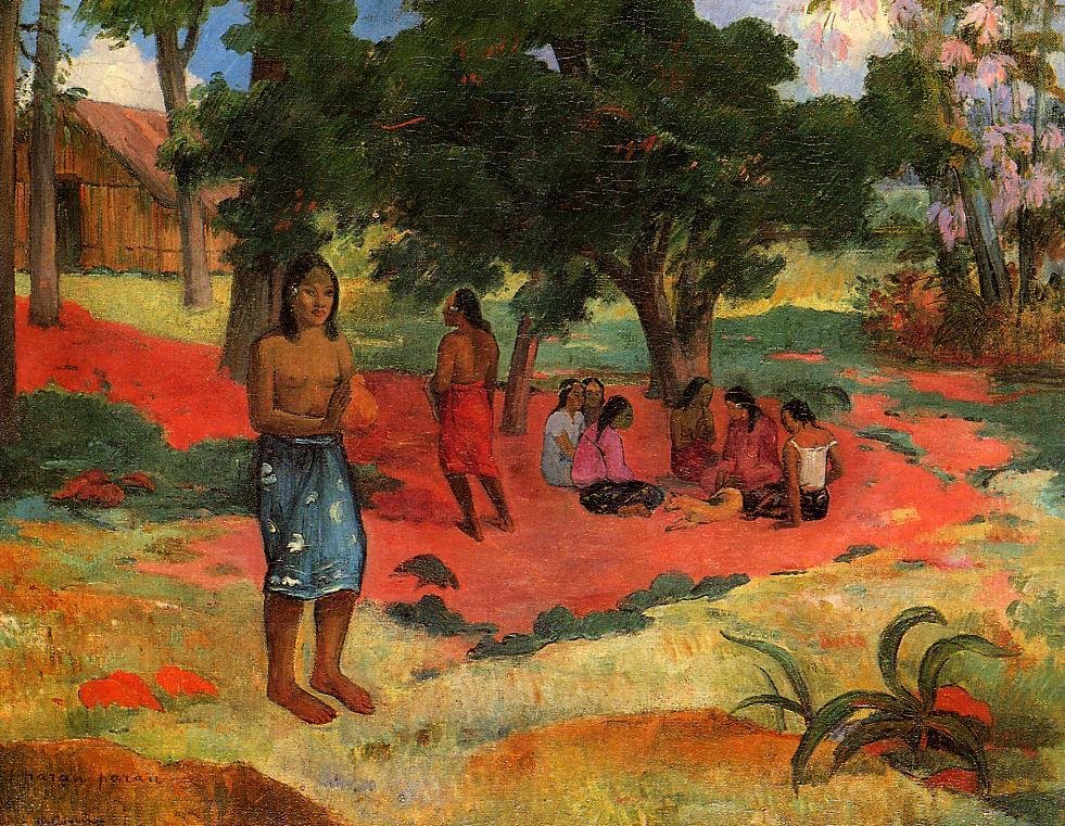 Whispered Words av Paul Gauguin