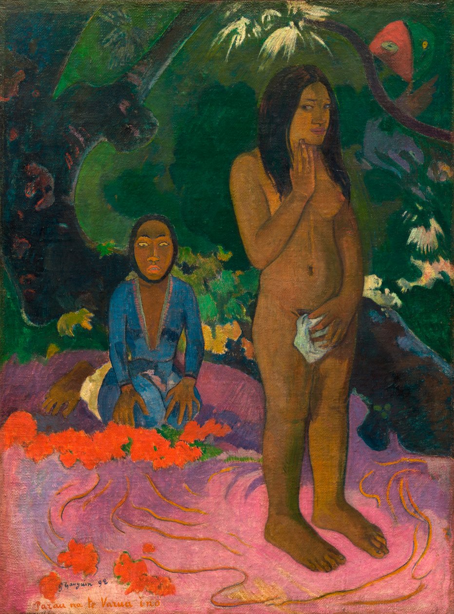 Ord av djävulen av Paul Gauguin