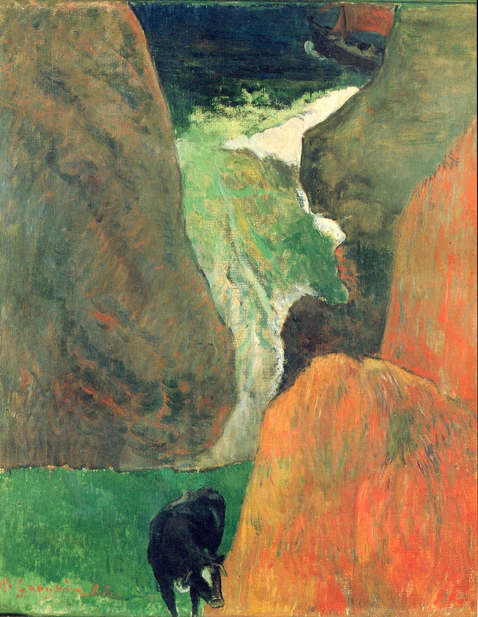 Über dem Abgrund av Paul Gauguin