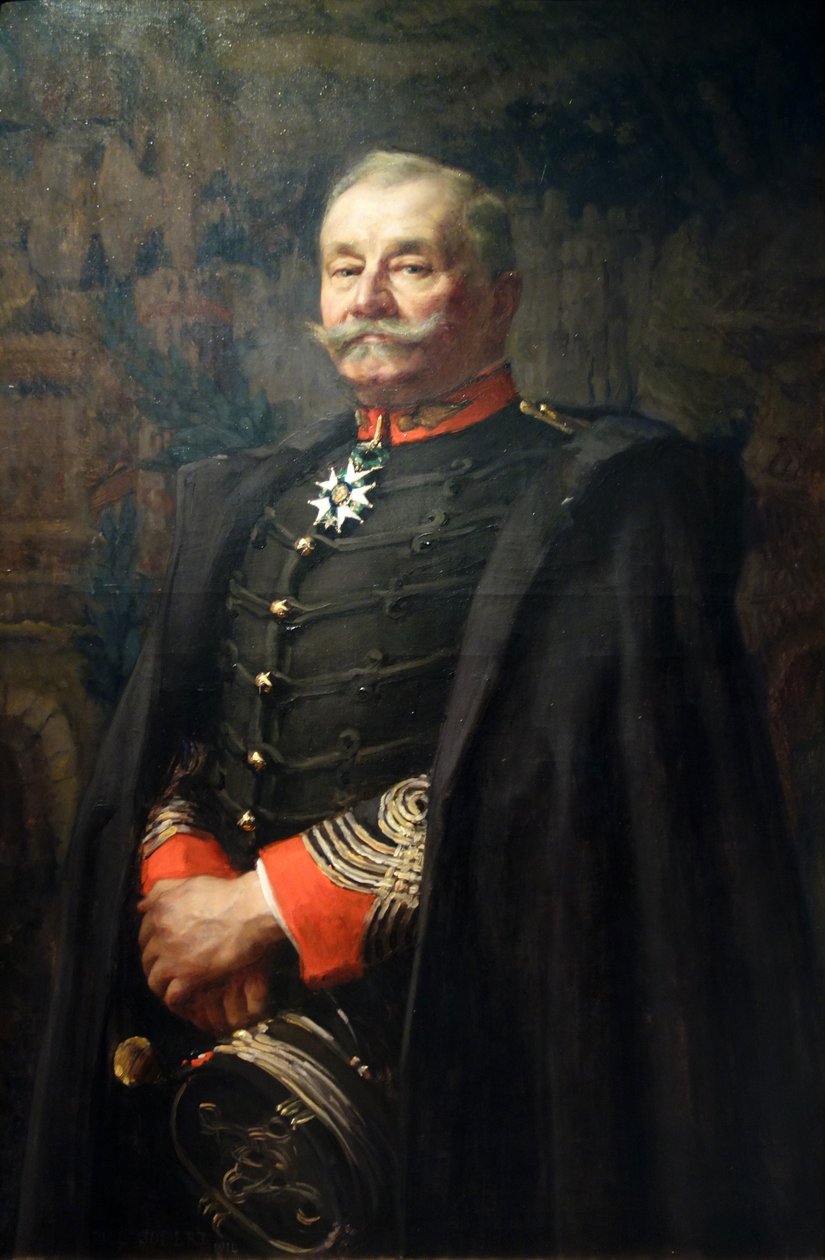 Le lieutenant-colonel Joseph Albert Deport 1846-1926,  pere  du canon de 75 av Paul Jobert