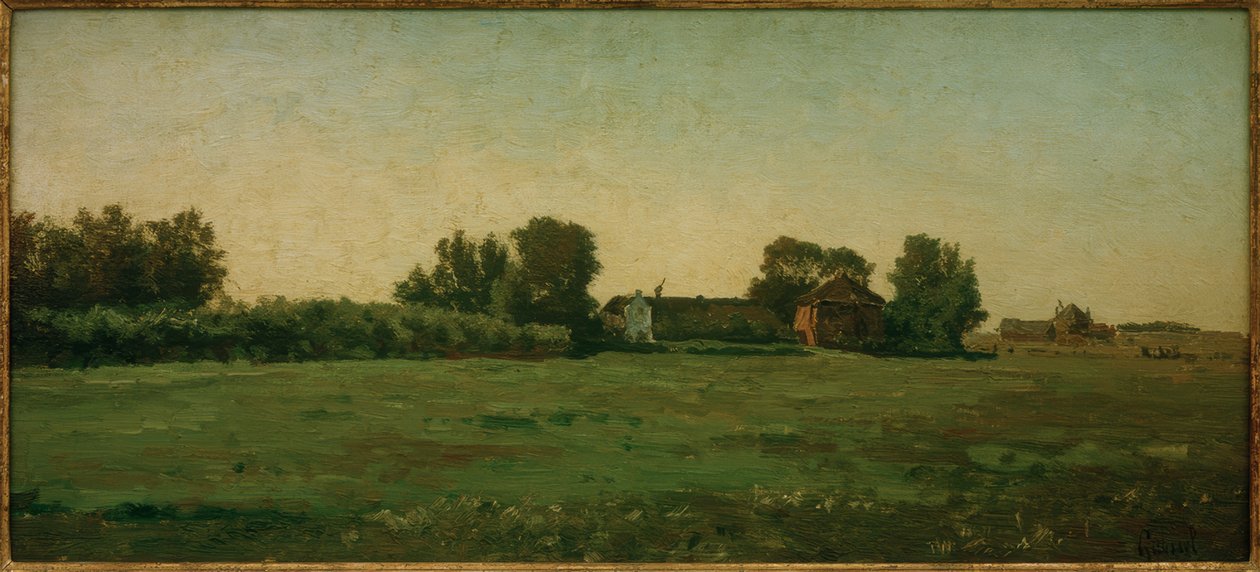 Landskap med gårdar av Paul Joseph Constantin Gabriel