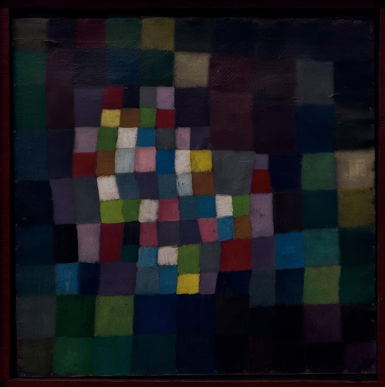 Abstrakt som relaterar till ett blommande träd av Paul Klee