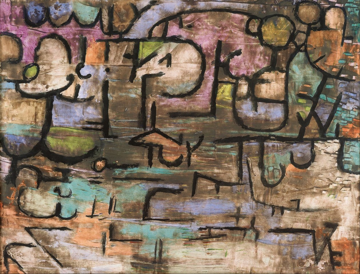 After The Flood av Paul Klee