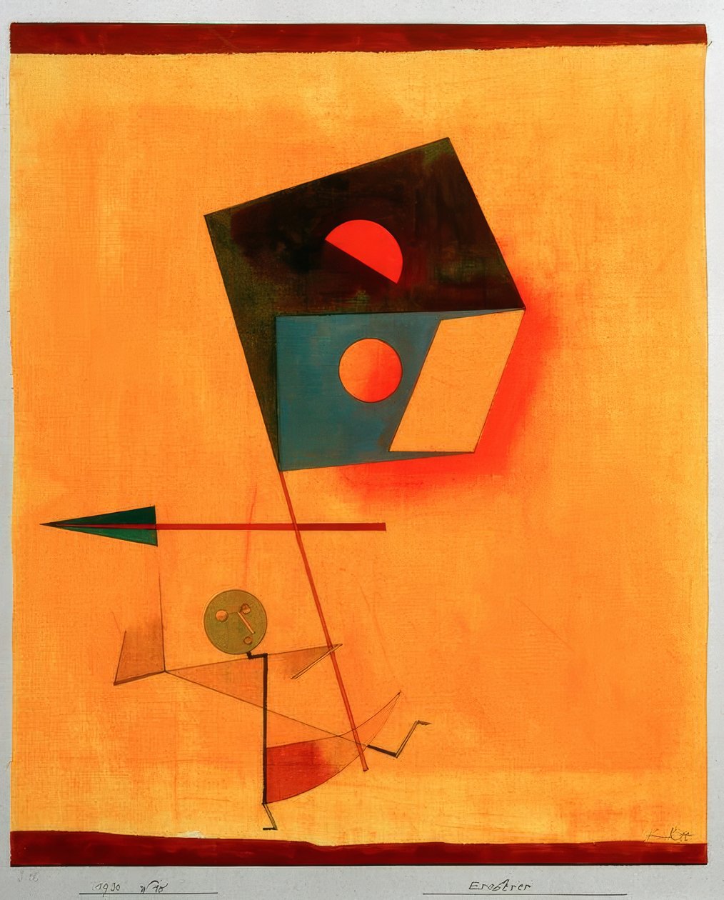 arabisk stad av Paul Klee