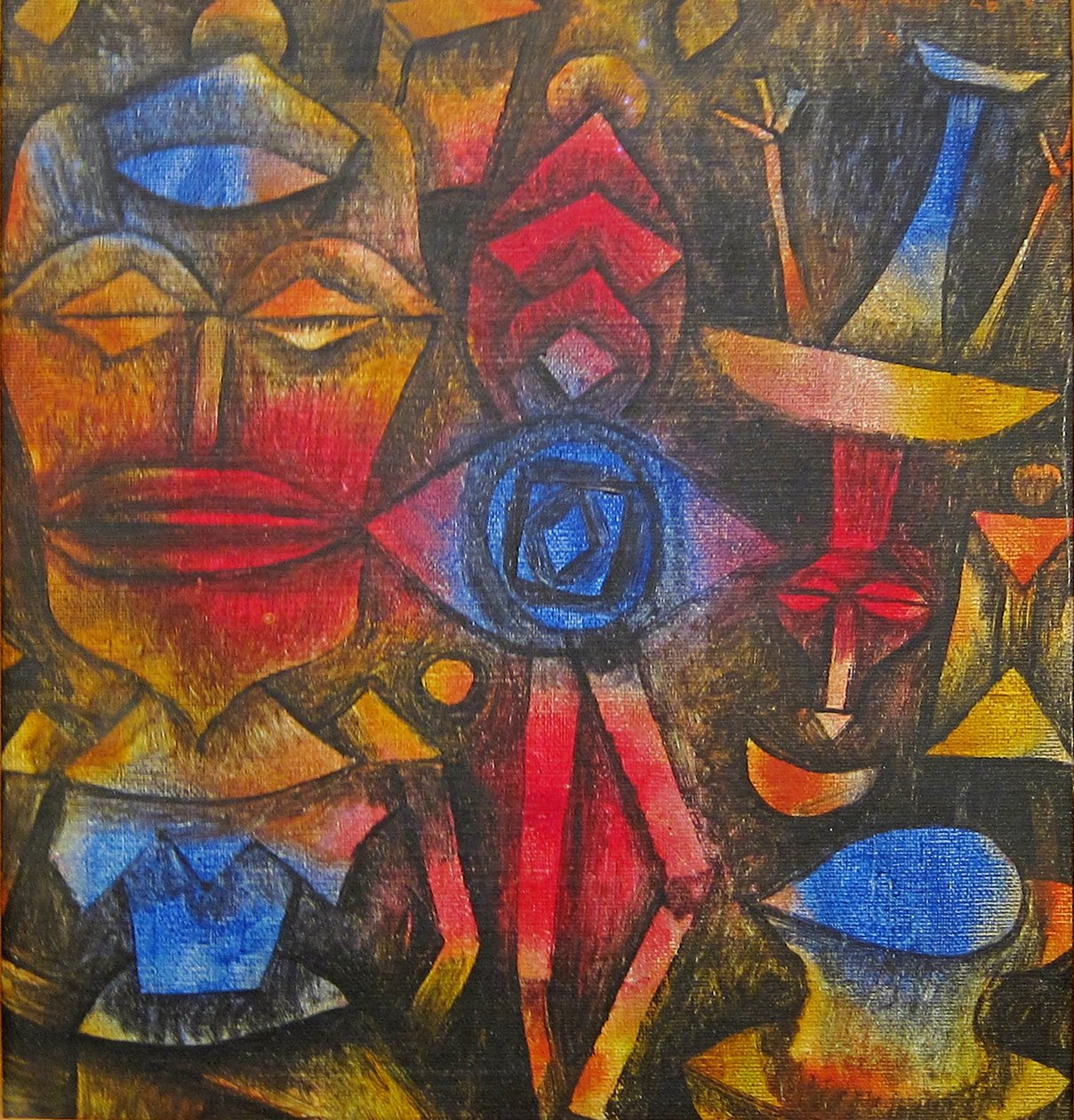 Collection of figurines av Paul Klee