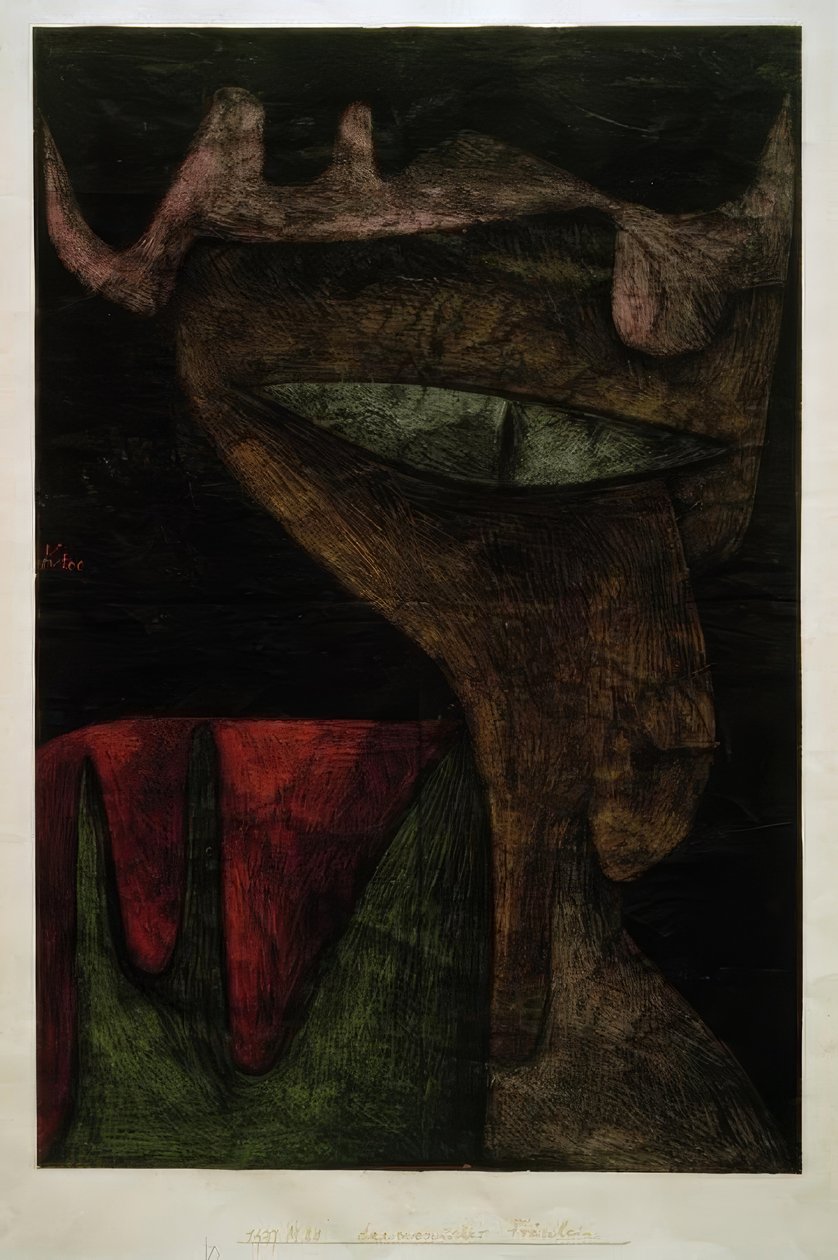 Demoniska fröken av Paul Klee