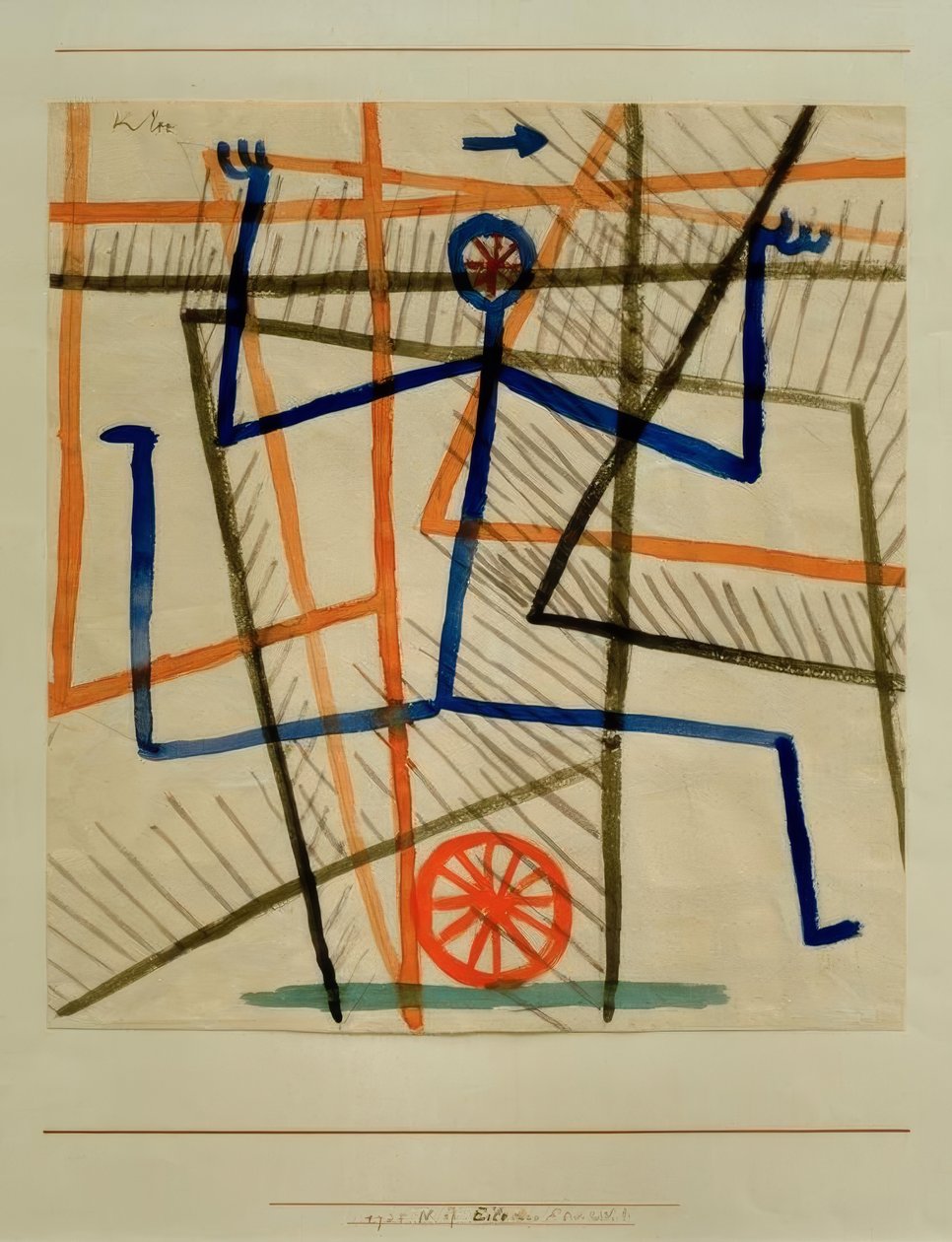 Skynda utan hänsyn av Paul Klee