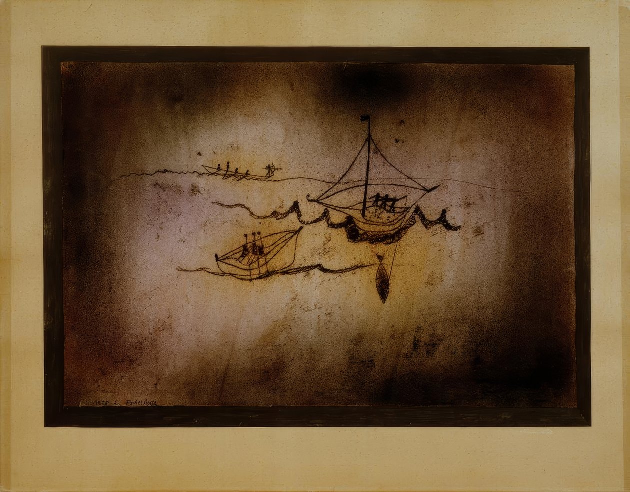 Fiskebåtar av Paul Klee