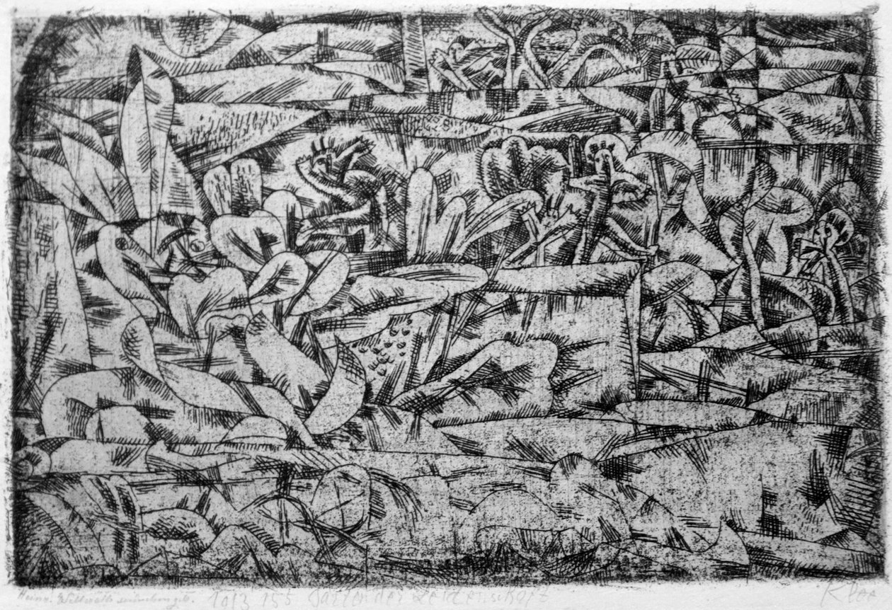 Garden of Passion av Paul Klee