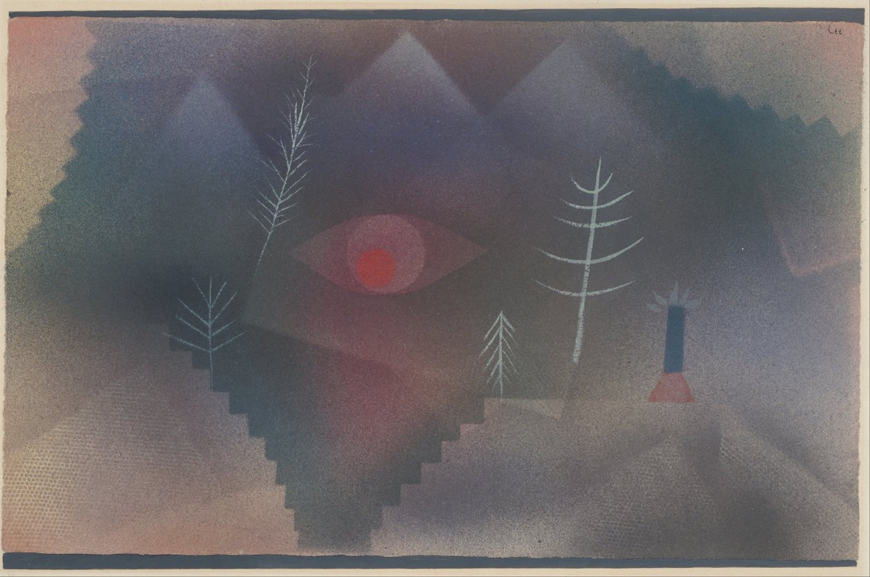 Glance of a Landscape av Paul Klee