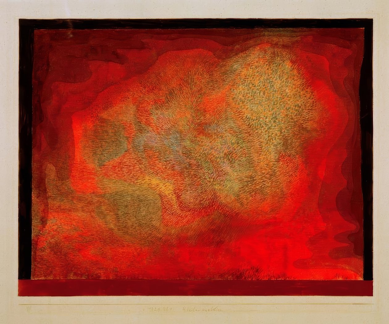 Grottutsikt av Paul Klee